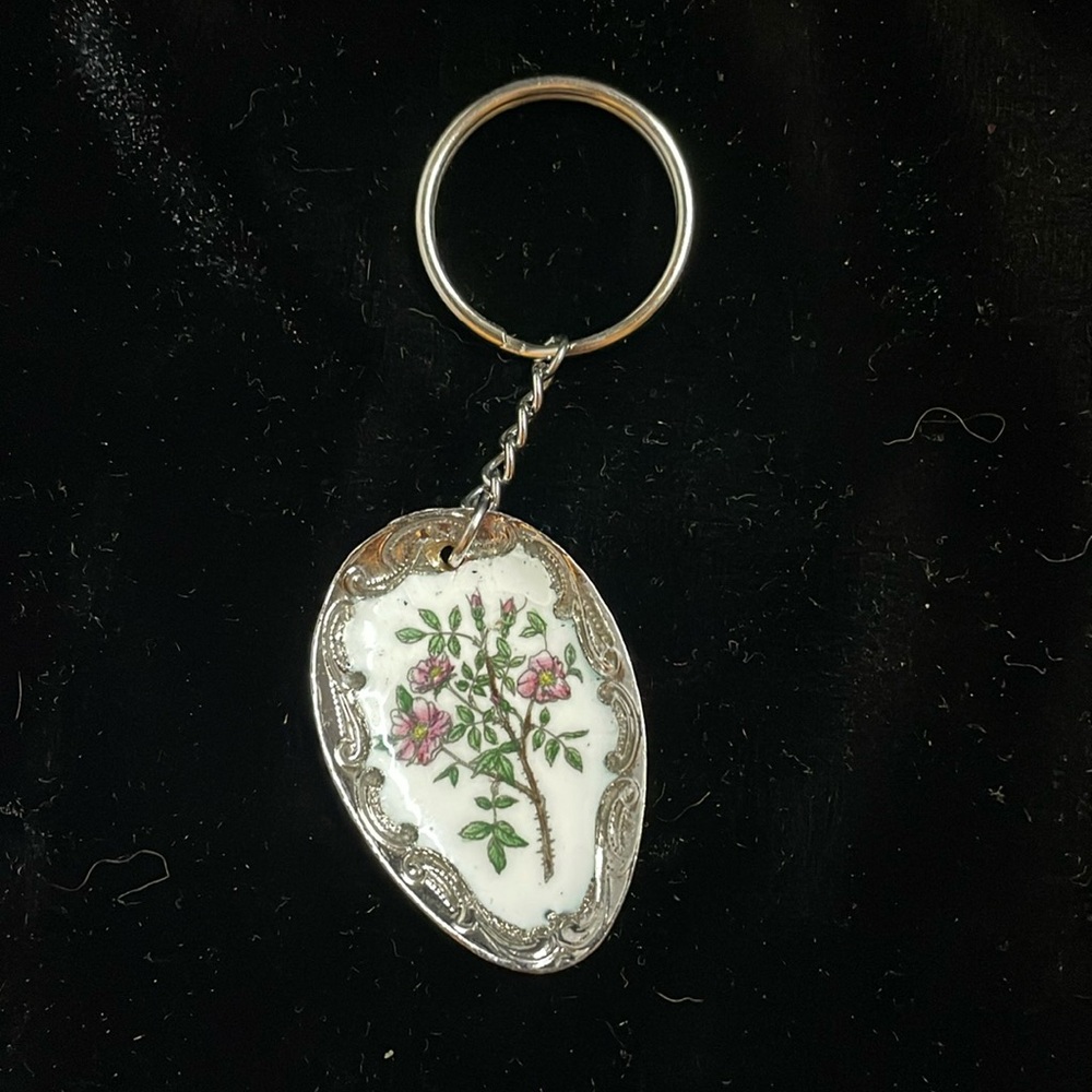 Flower keychain
